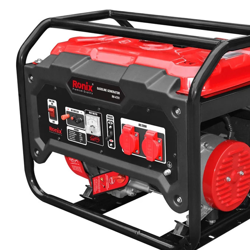 Ronix Model Rh-4781 4000W Gasoline Generators Premium Quality Portable Long Working Hour Gasoline Generators